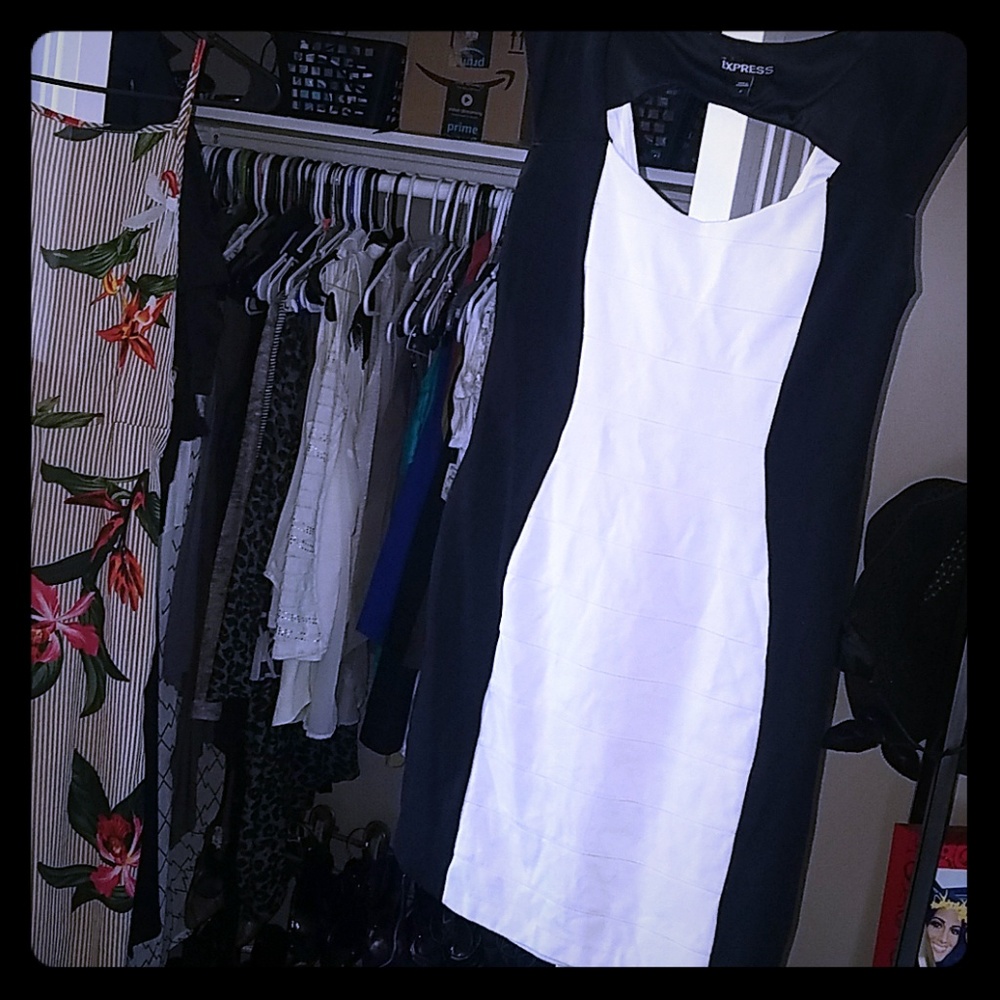 Express Bandage Slimming Dress